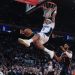 Anthony Black dunks ball against Knicks Photo Courtesy: AP
