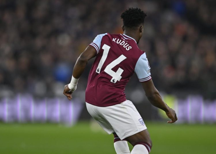 Mohammed Kudus Photo Courtesy: West Ham