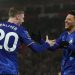 Cole Palmer celebrates with Jadon Sancho Photo Courtesy: Getty Images