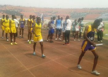 Athletes prepare to compete in Ashanti Regional Inter High School Sports Competition Photo Courtesy: Raphael Sarkodie