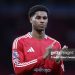 Marcus Rashford of Manchester United after the Premier League match between Manchester United FC and Everton FC at Old Trafford on December 01, 2024 in Manchester, England. (Photo by Alex Livesey/Getty Images)