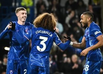 Chelsea celebrate goal Photo Courtesy: Getty Images