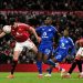 Harry Maguire scores goal against Leicester Photo Courtesy: Getty Images