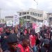 Shot from Save Ghana Football Demonstration