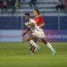 Shot from Black Queens friendly game against Morocco Photo Courtesy: GFA