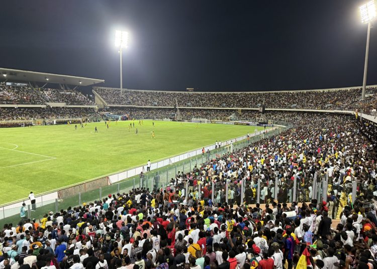 Accra Sports Stadium during Ghana v Chad WCQ