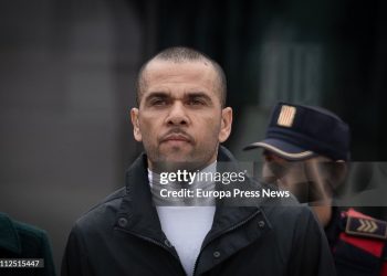 Former footballer Dani Alves (Photo By David Zorrakino/Europa Press via Getty Images)