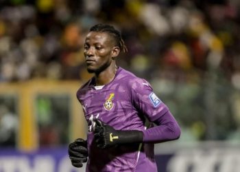 Benjamin Asare in action for Ghana against Chad Photo Courtesy: Hearts of Oak Supporters