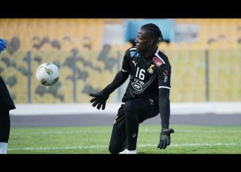 Benjamin Asare (16) at Black Stars training Photo Courtesy: GFA