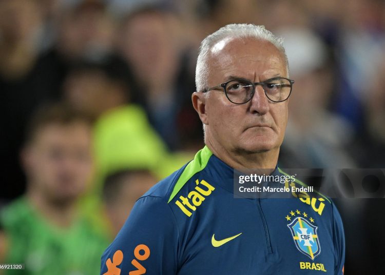Dorival Junior, Head Coach of Brazil  (Photo by Marcelo Endelli/Getty Images)