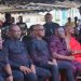 GFA President Kurt Okraku (second from left) with GFA Vice President Mark Addo (third from left), Kwame Kyei (second from right), James Kwesi Appiah (right) Photo Courtesy GFA