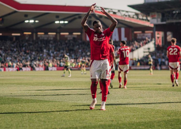 Callum Hudson-Odoi 
Photo Courtesy: Nottingham Forest