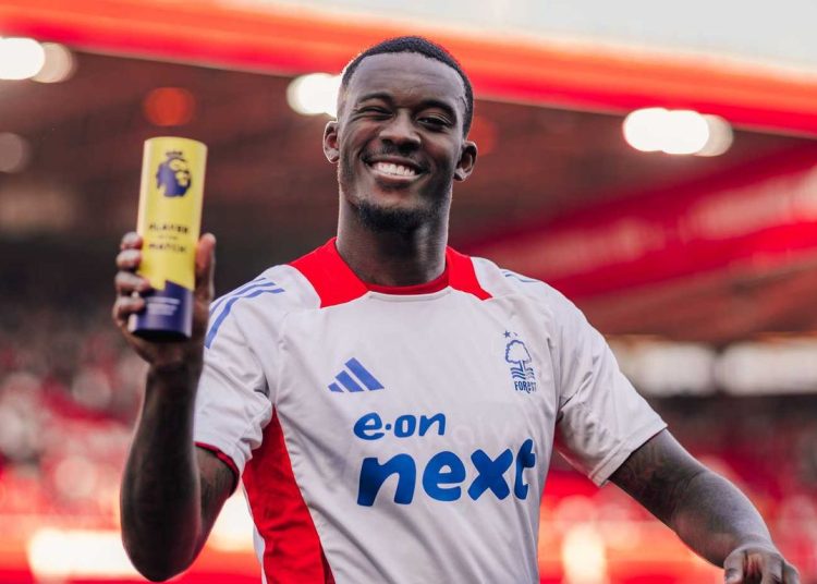 Callum Hudson-Odoi Photo Courtesy: Nottingham Forest