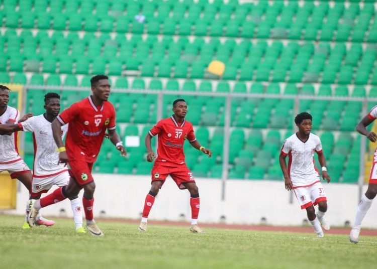 Kotoko youngster Isaka Abdulai made his debut in an FA Cup tie Photo Courtesy: AKSC