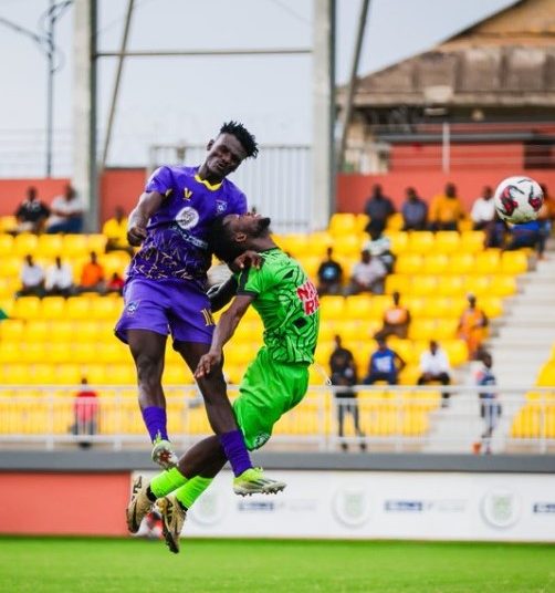 Shot from Medeama v Bechem Utd (green) game Photo Courtesy: Medeama