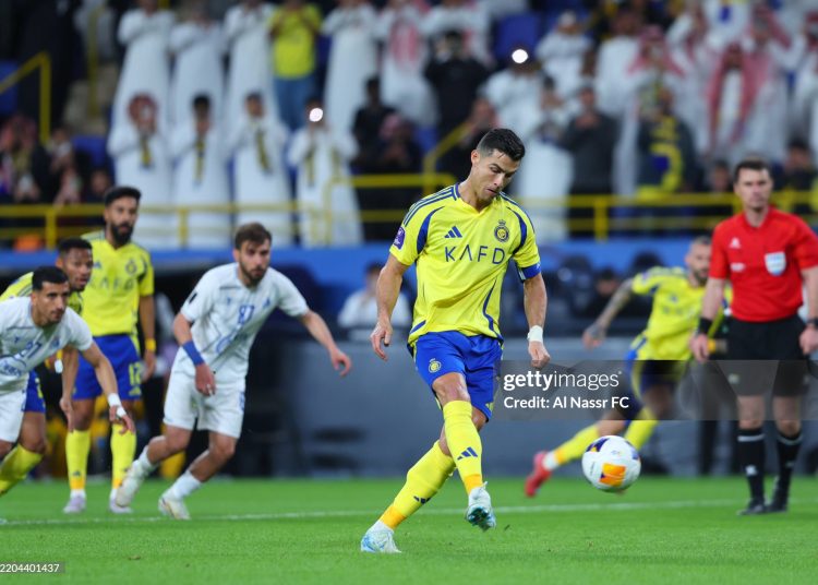 Cristiano Ronaldo of Al Nassr (Photo by Al Nassr FC/Al Nassr FC via Getty Images)