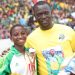 Portia Nkrumah with Coach Otoo