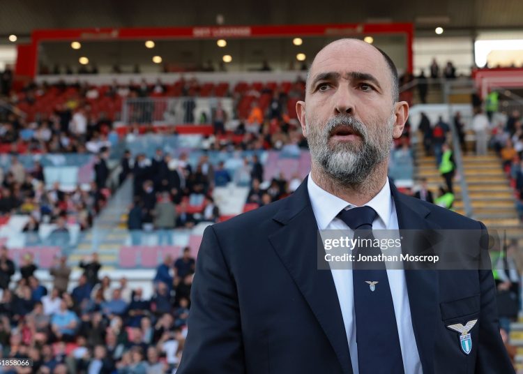 Igor Tudor Head coach of SS Lazio . (Photo by Jonathan Moscrop/Getty Images)