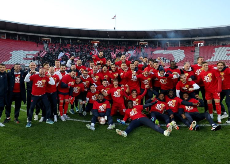 Photo Courtesy:  FC Crvena Zvezda X