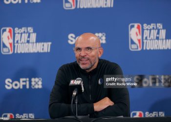Head Coach Jason Kidd of the Dallas Mavericks (Photo by Rocky Widner/NBAE via Getty Images)