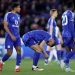 Leicester City players react to loss Photo Courtesy: Getty Images