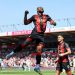 Antoine Semenyo celebrates goal against Man United Photo Courtesy: Bournemouth