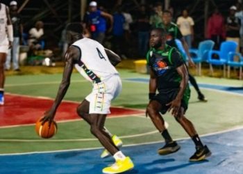 Shot from Coldstore-Knights (white) game Photo Courtesy: Abbleague on X