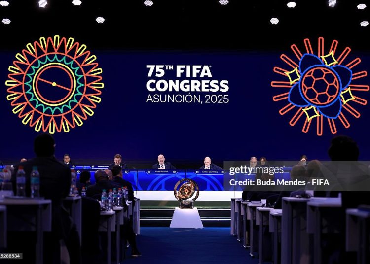 General view during the 75th FIFA Congress at Centro de Convenciones. (Photo by Buda Mendes - FIFA/FIFA via Getty Images)