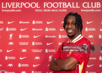 Jeremie Frimpong  (Photo by Nikki Dyer - LFC/Liverpool FC via Getty Images)