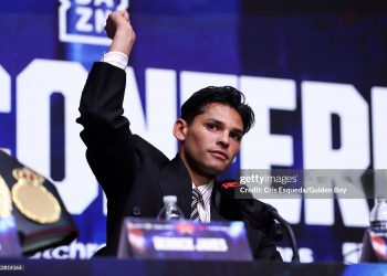 Ryan Garcia (Photo by Cris Esqueda/Golden Boy/Getty Images)
