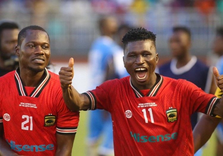 Kotoko players celebrate FA Cup win over Berekum Chelsea Photo Courtesy: @MTNFACupGH
on X