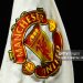 A general view of a Manchester United corner flag (Photo by Craig Foy/SNS Group via Getty Images)