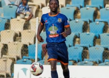 Kelvin Ampoful in action for Nations FC Photo Courtesy: Nations FC