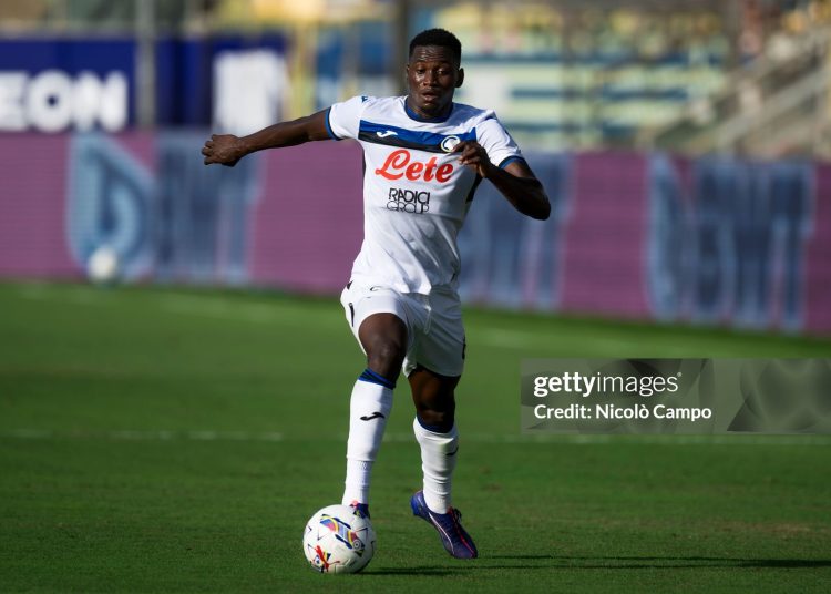 Ibrahim Sulemana of Atalanta BC in action (Photo by Nicolò Campo/LightRocket via Getty Images)