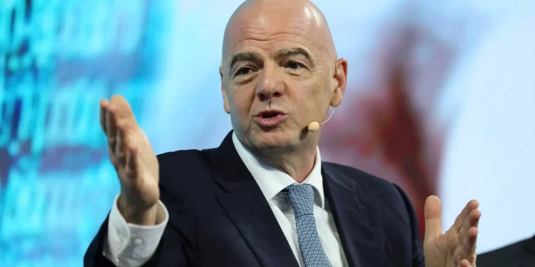 FIFA President, Gianni Infantino