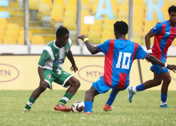 Shot from Golden Kick-Attram De Visser MTN FA Cup semifinal game Photo Courtesy: Cedi Rates