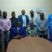 Ben Nunoo Mensah with Richard Akpocavie with some heads of sports federations