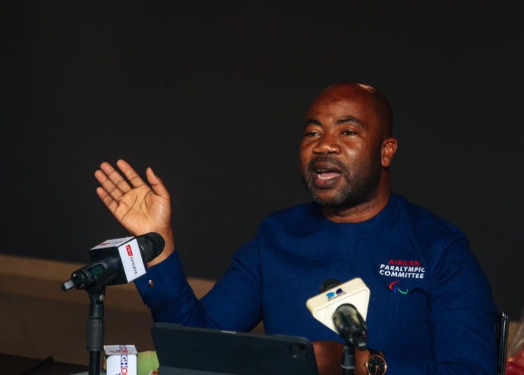 President of the Ghana Paralympic Committee. Samson Deen