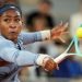 Coco Gauff in action at French Open against Madison Keys Photo Courtesy: Getty Images