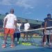 Tennis Coaches at 10 Tennis Clinic at the Accra Sports Stadium