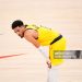 Tyrese Haliburton #0 of the Indiana Pacers looks on during the game against the Oklahoma City Thunder during Game Five of the 2025 NBA Finals (Photo by Adam Pantozzi/NBAE via Getty Images)