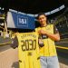 Jobe Bellingham poses with Borussia Dortmund Jersey Photo Courtesy: Dortmund