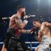 Armando Resendiz (right) in action against Caleb Plant Photo Courtesy: PremierBoxing on X