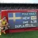 Armand Duplantis of Team Sweden poses for a photo after jumping 6.28 to set a new World Record in the Men's Pole Vault Final (Photo by Linnea Rheborg/Getty Images)