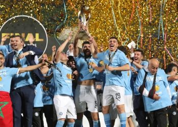 Pyramids FC celebrate after winning CAF Champions League title Photo Courtesy: CAF