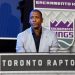 President Masai Ujiri of the Toronto Raptors looks on during 2025 NBA Draft Lottery (Photo by Jeff Haynes/NBAE via Getty Images)