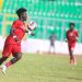 Baba Yahaya controls ball against Medeama Photo Courtesy: AKSC
