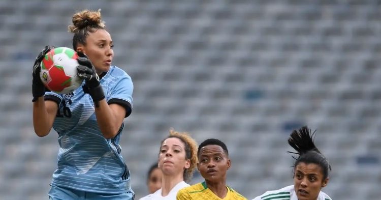 Algeria Goalkeeper Chloe N'Gazi Photo Courtesy:  CAF