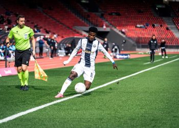 Daniel Afriyie Barnieh in action for FC Zurich Photo Courtesy: FC Zurich