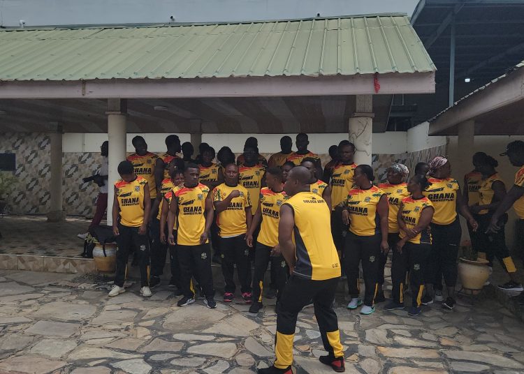 Golden Arms team ahead of the trip